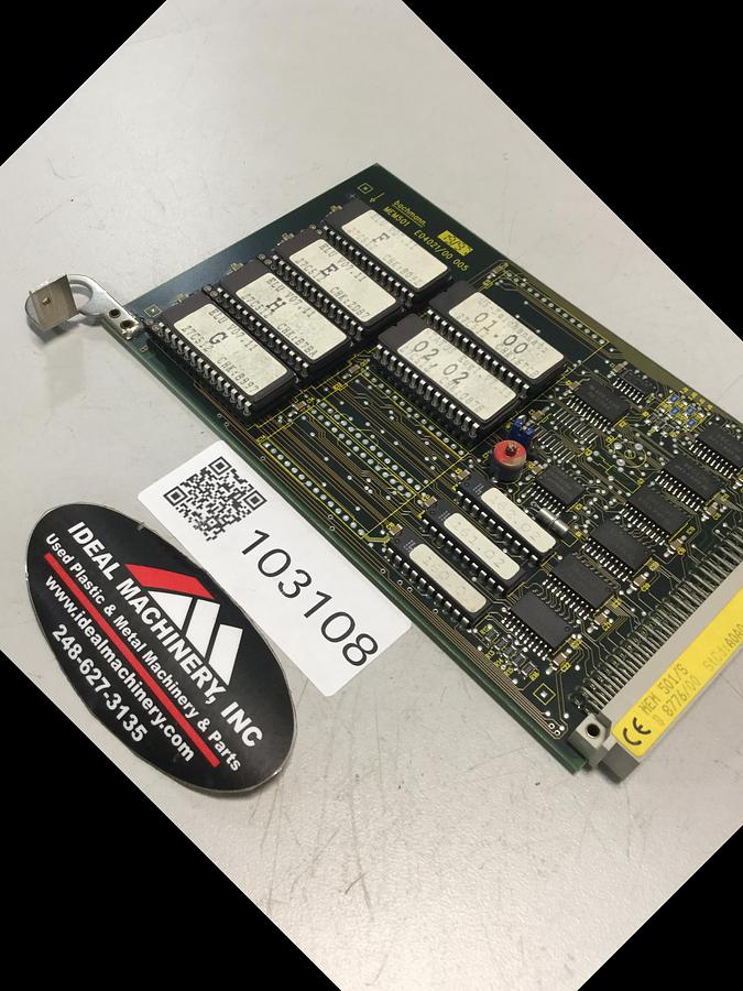 Used BACHMANN ELECTRONIC Circuit Board E04021/00 MEM501 #103108