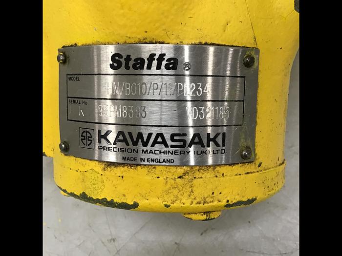 Used STAFFA / KAWASAKI Screw Motor HM/B010/P/11/PL234 USED