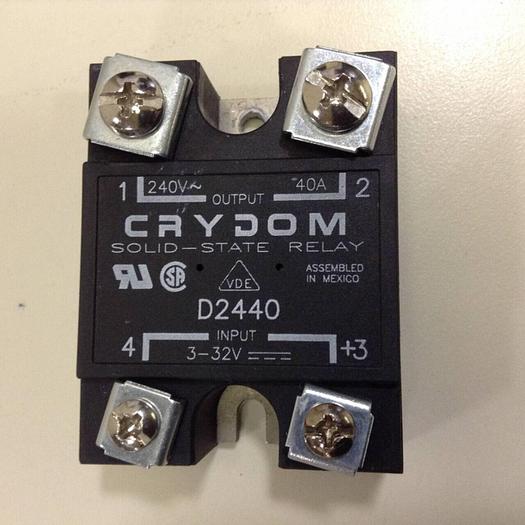 Used CRYDOM Solid State Relay D2440 #84463