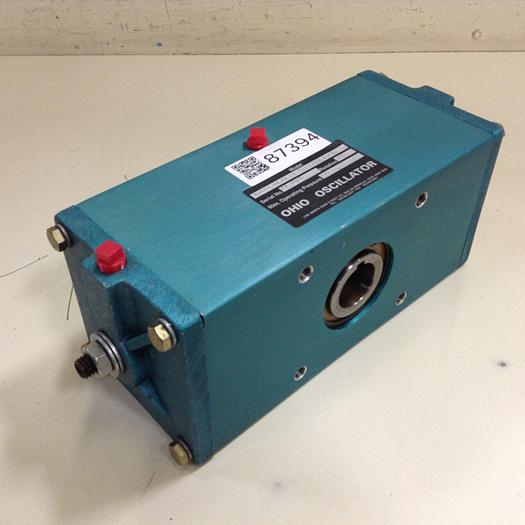 Used OHIO OSCILLATOR Rotary Actuator D2000-94-AB-ET-MS13-RKH-N-CW #87394