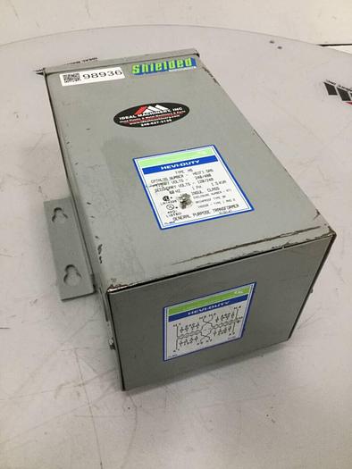 Used GENERAL SIGNAL 1.5 kVA Transformer HS1F1.5AS #98936