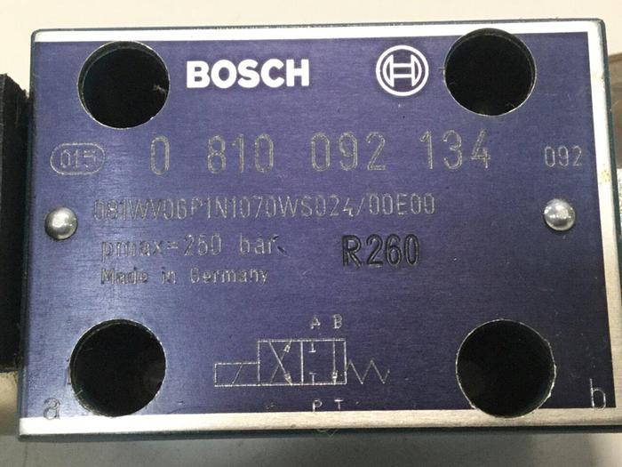 Used BOSCH Valve 0 810 092 134 #109453
