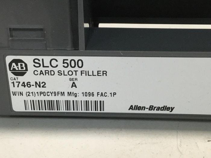 Used ALLEN BRADLEY Card Slot Filler 1746-N2 SER A #111217