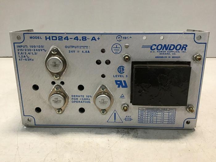 Used CONDOR Power Supply HD24-4.8-A+