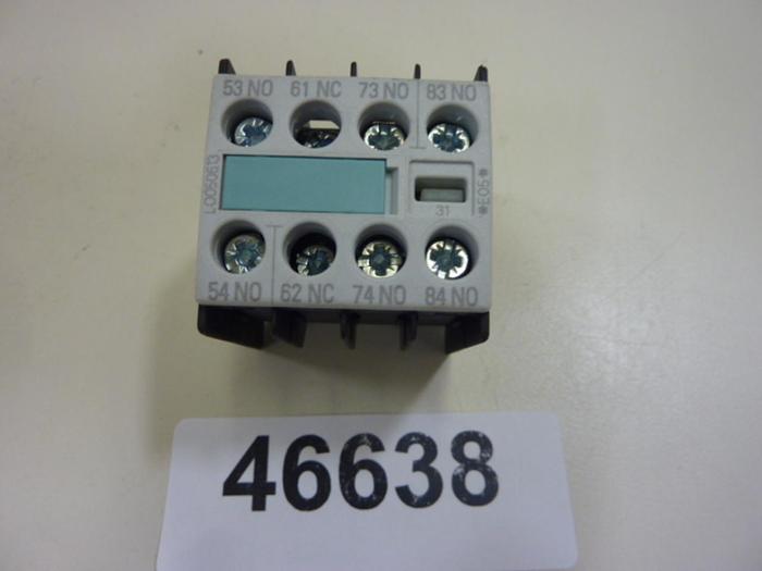 Used SIEMENS Contact Block 3RH1911-1FA31 #46639