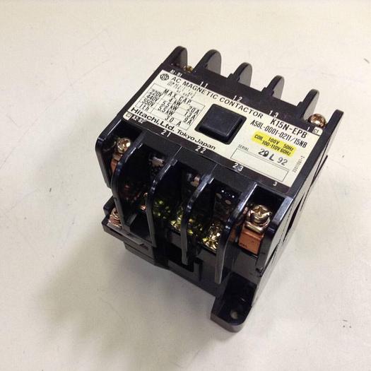 Used HITACHI AC Magnetic Contactor K15N-EPB #99278