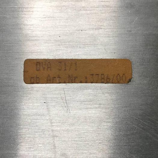 Used BACHMANN ELECTRONIC Load Amplifier QVA 37/7 #92783