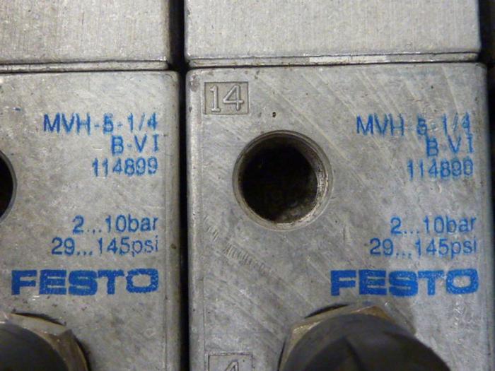 Used FESTO Control Block / Valve Terminal IFB8-02 #52831