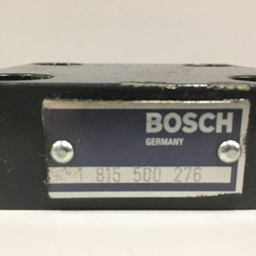 Used BOSCH Valve 1 815 500 276 #90955