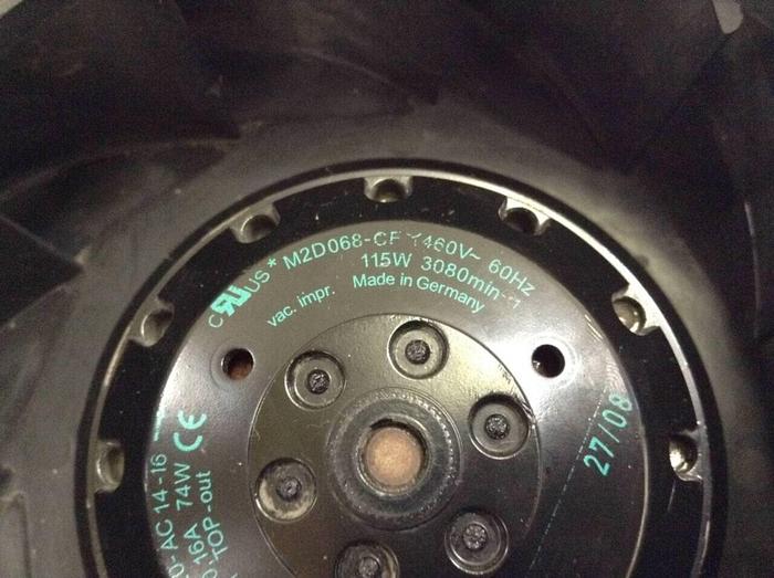 Used EBM Fan M2D068-CF Used
