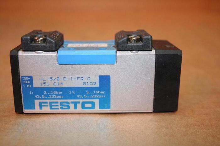 Used FESTO Pneumatic Valve VL-5/2-D-1-FR C USED