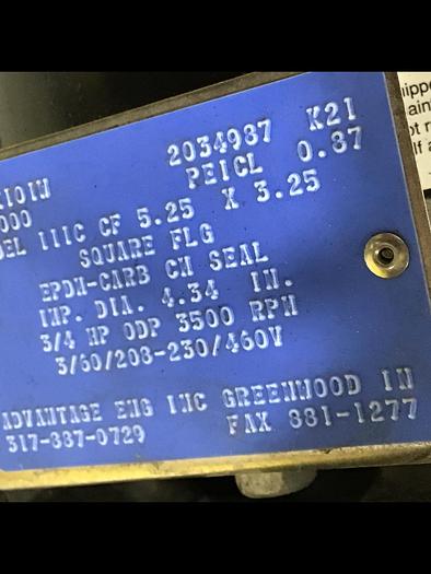 Used ADVANTAGE SK-1035LEP-21D1