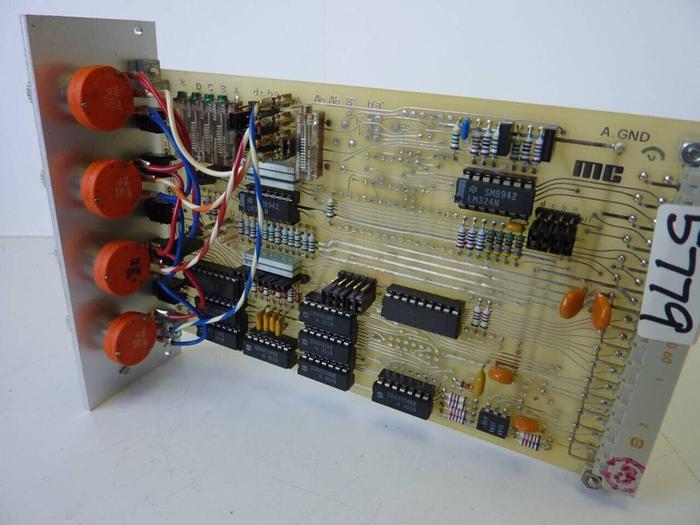 Used MOVOMATIC Control Card PC 3182D #5780