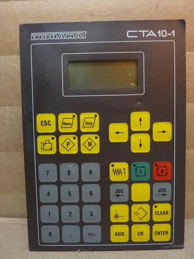 Used INDRAMAT CTA10-1 Operator Interface CTA10.1B-001-FW #23878