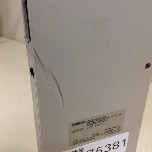Used OMRON I/O Module C500-RM201 #75381