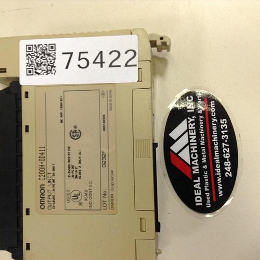 Used OMRON 8 Point Transister C200H-OD411 #75425