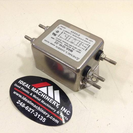 Used NEMIC-LAMBDA Noise Filter MAS-1215-22 #77630