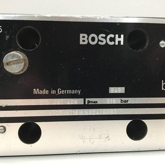 Used BOSCH Valve 0 810 001 406 #91537