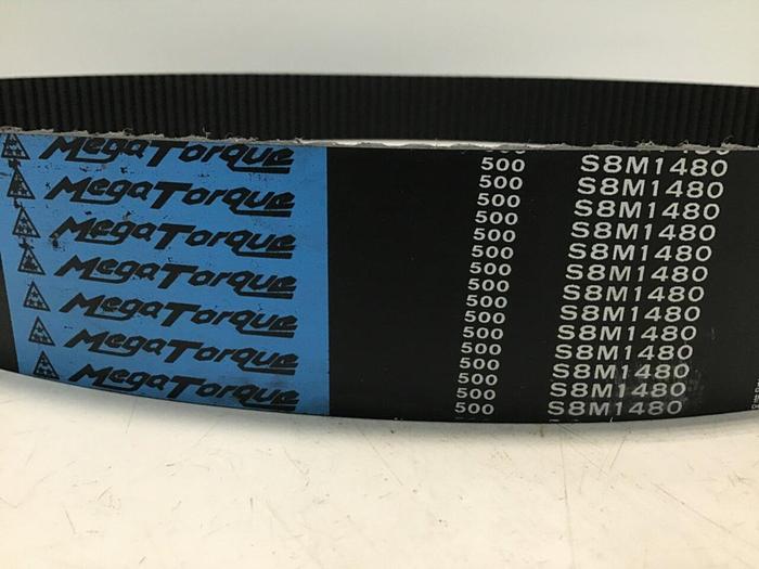 Used MEGATORQUE Clamp Screw Drive Belt S8M1480 USED