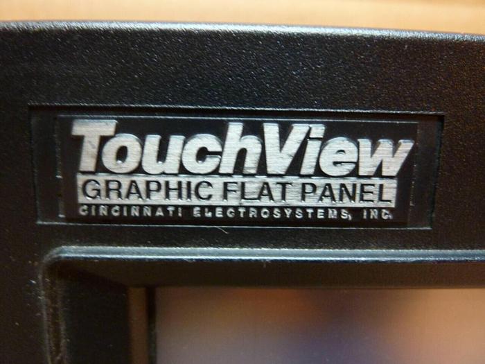 Used CINCINNATI ELECTROSYSTEMS Touch View Operator Interface 7050-ST #23474