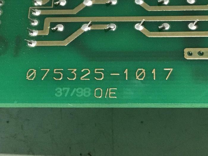 Used BOSCH Input Card 075325-1017 #128774