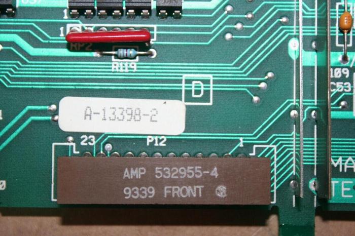 Used BARBER COLMAN Temperature Control PC Board A-13398-2 Used #37125