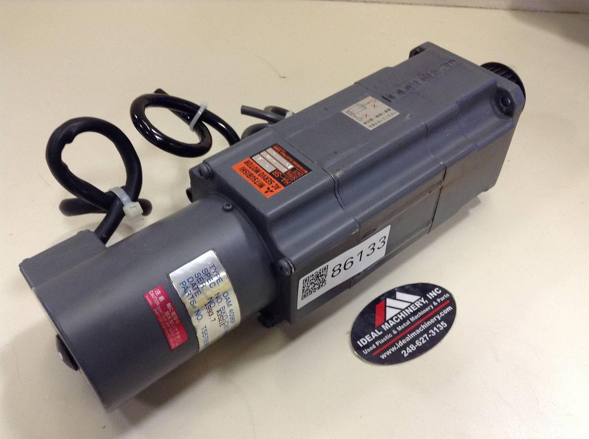 Used MITSUBISHI AC Servo Motor HA-SR63B USED