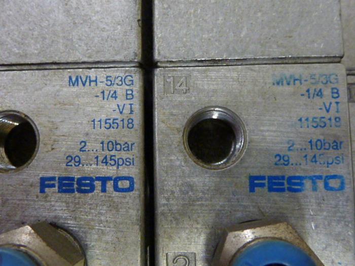 Used FESTO Control Block / Valve Terminal IFB8-02 #52852