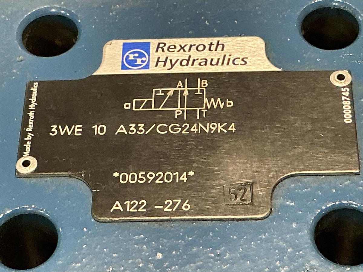 Used REXROTH 3WE 10 A33/CG24N9K4