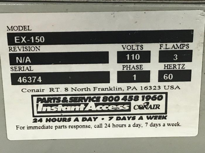 Used CONAIR Control Panel EX-150 USED