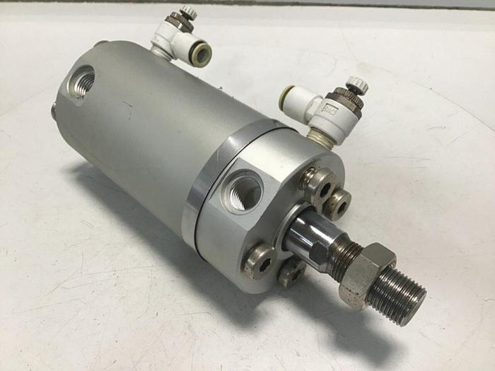 Used SMC Preumatic Air Cylinder CDG1LN63-68-C73LS #117071
