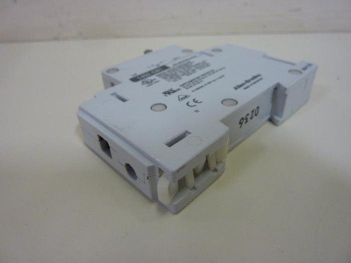 Used ALLEN BRADLEY 10 Amp Circuit Breaker 1492-CB1/G100 SER C #50535