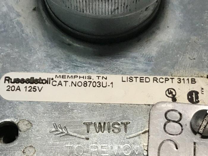 Used VAN DORN Core Pull Plug Assembly 8703U-1 #125527