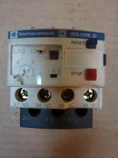 Used TELEMECANIQUE Overload Relay LRD10 #24744
