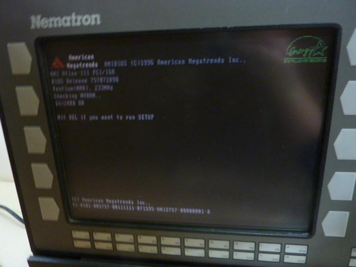 Used NEMATRON CORP Operator Panel IC63A1-J8310361 Used