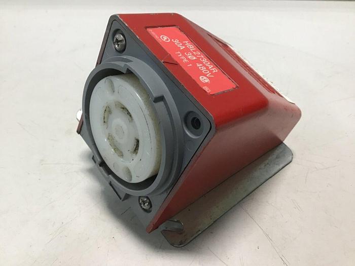 Used HUBBELL Safety Shroud Twist Lock HBL2730AR #116158