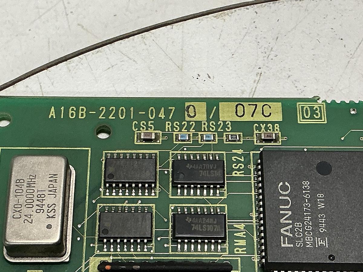 Used FANUC A16B-2201-0470/07C