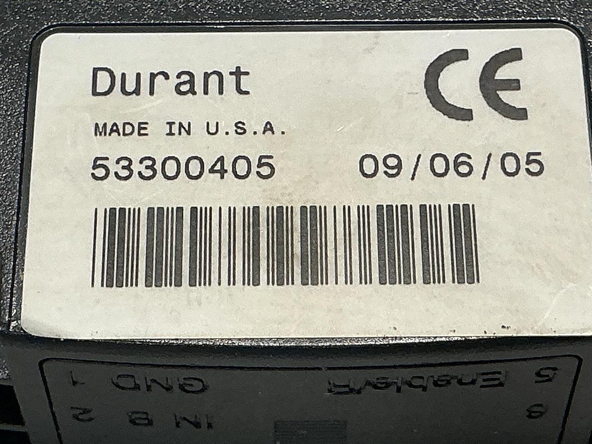 Used DURANT 53300405