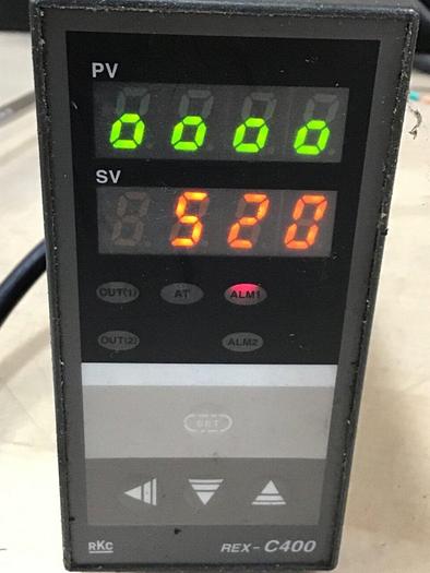 Used RKC Temperature Control REX-C400FJA3-MAN #143435