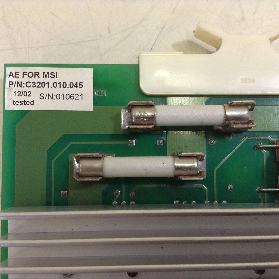 Used AMERICAN MSI Control Board C3201.010.045 Used