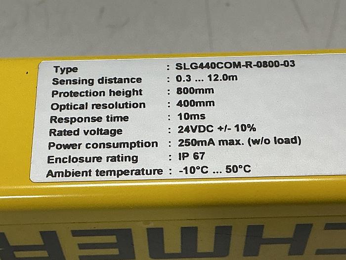 Used SCHMERSAL SLG440COM-R-0800-03