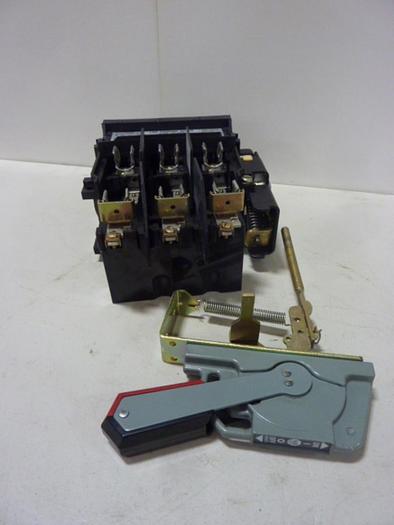 Used ALLEN BRADLEY 30 Amp Disconnect Switch 1494V-DS30 SER A #57400