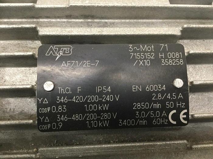 Used SYSKO CORPORATION Pump & 3 PH Motor CY-4281.0069 #116236