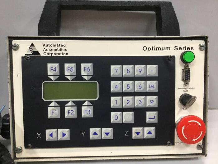Used AUTOMATED ASSEMBLIES CORP Teach Pendant OPTIMUM SERIES #99805