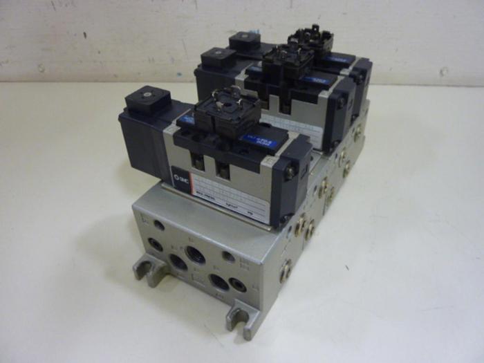 Used SMC Valve Set VS7-6-FG-S-3Z-X24 #62153