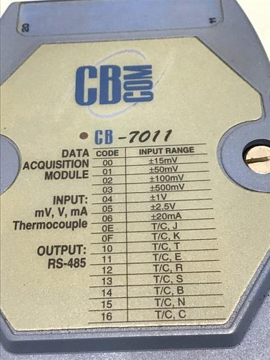 Used CB-COM Data Acquisition CB-7011 #126773