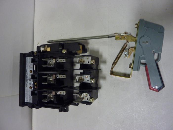 Used ALLEN BRADLEY 30 Amp Disconnect Switch 1494V-DS30 SER A #57419