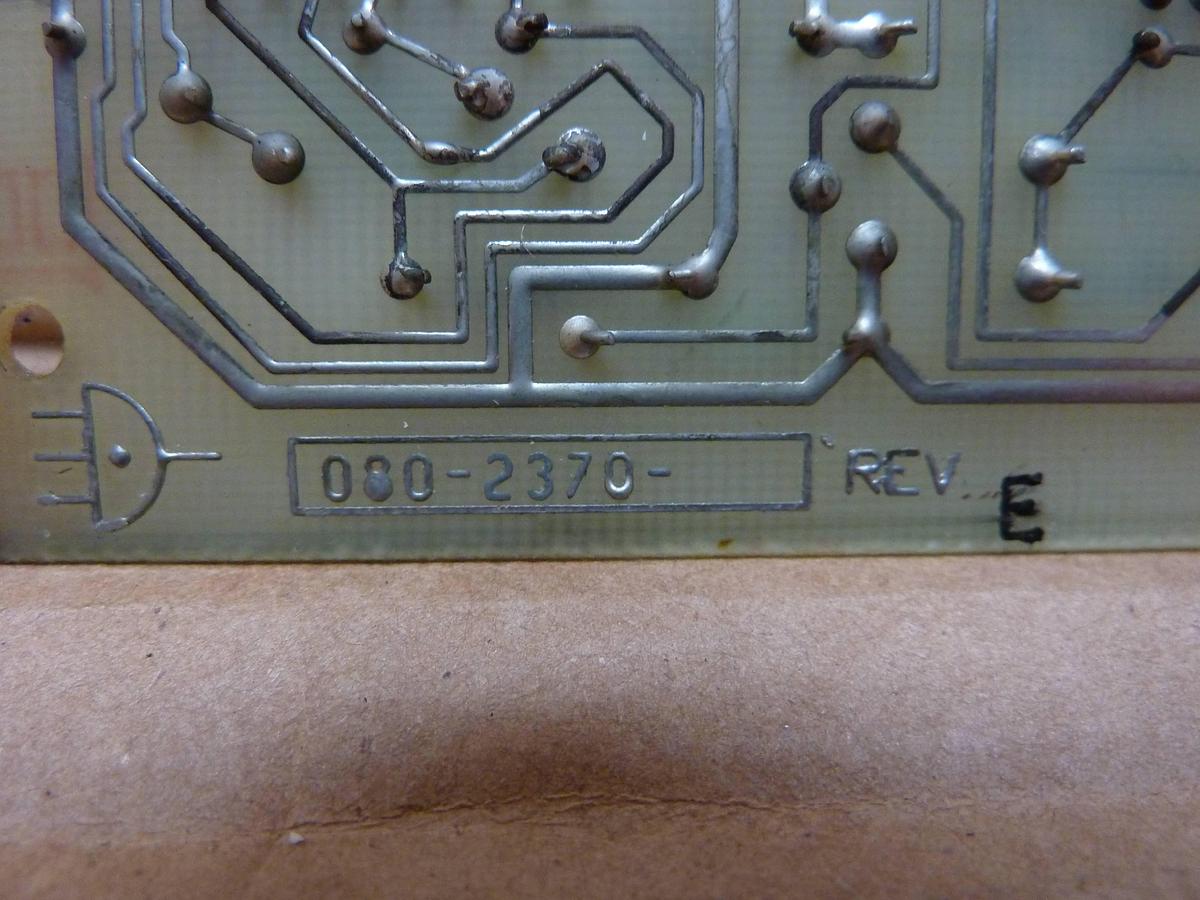 Used SCI Circuit Board 080-2370 REV E Used #25155