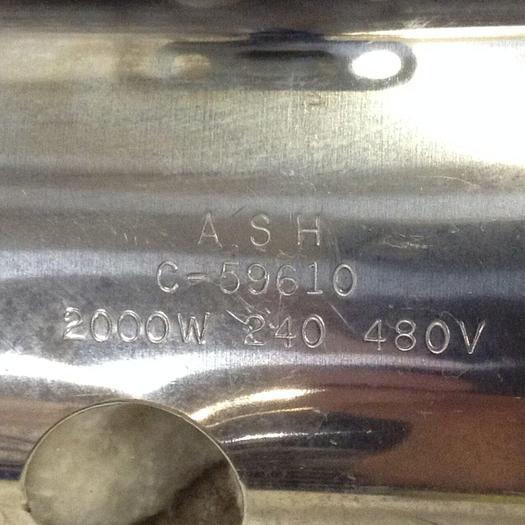 ASH 2000 Watt Ceramic Heater Band C-59610 #87327