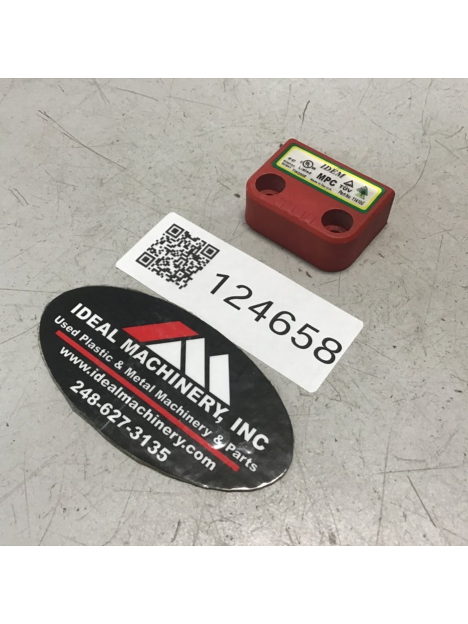 Used IDEM SAFETY SWITCHES Coded Miniature Switch 114105 USED